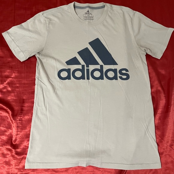 Adidas Logo Climalite T-Shirt Mens Small - Picture 1 of 4